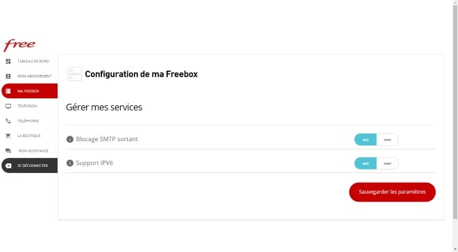 Comment désactiver l’IPV6 chez Free, pour gagner du débit vers l'ipTV 3 Room IPTV Abonnement IPTV