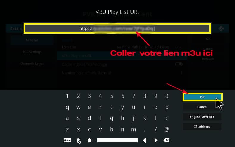Utilisez votre abonnement iptv (lien m3u) sur Kodi facilement ! 8 Room IPTV Abonnement IPTV