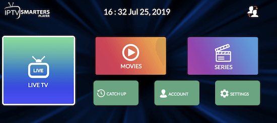 Abonnement ROOM IPTV sur IPTV SMARTERS PRO 1 room iptv